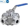 Hygienic Forging Ball Valve with Clamped Ends