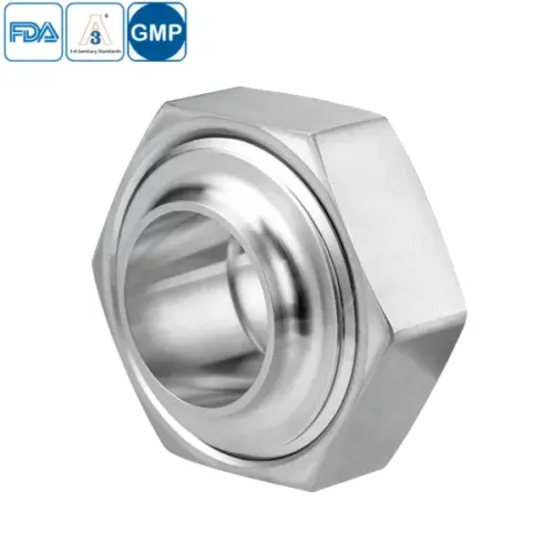 Stainless steel sanitary grade RJT complete union fitting