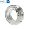 Stainless steel food processing SMS complete union fitting
