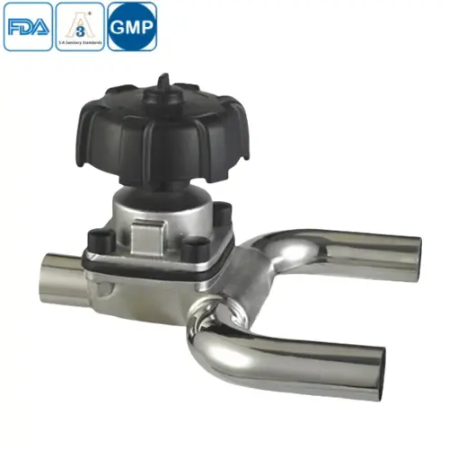 Stainless Steel Hygienic U Type Diaphragm Valve