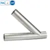 Stainless steel food grade welded lateral Y tee for hygienic processing pipelines